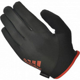 Перчатки для фитнеса с пальцами Adidas Essential ADGB-12421RD Black/Red