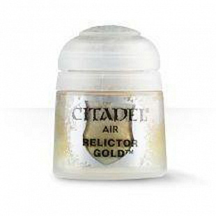 Краска для миниатюр Games Workshop Warhammer Airbrush: Relictor Gold 12ML 28-49