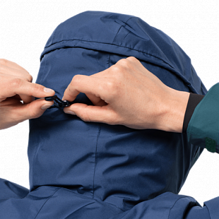 Куртка женская Jack Wolfskin North Ice Parka W porcelain blue