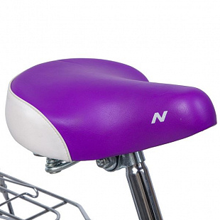 Велосипед Novatrack Butterfly 20" (2019) White/Violet 207BUTTERFLY.WVL9