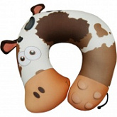 Подушка под шею Мнушки Корова Шоколад АБ000020