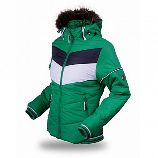 Куртка женская Trimm Justyne green/отделка