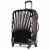 Чемодан средний Polar 25" 3-ой Р1124 black
