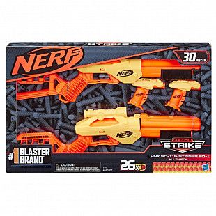 Игровой набор Nerf Альфа страйк Страйк Линкс и Стрингер Alpha Strike Lunx SD-1 & Stinger SD-1 (E7579)