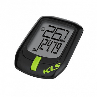 Велокомпьютер проводной Kellys Direct WL black/green