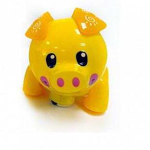 Музыкальная игрушка Свинка EM-091A Yellow