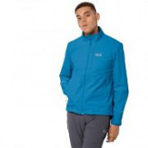 Куртка ветрозащитная мужская Jack Wolfskin Delta Tour Jkt M brilliant blue