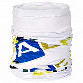 Шарф-хомут Alpine Pro Rahul 3 UNI USFM034000PA white/blue/yellow