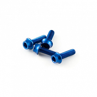 Болт флягодержателя A2Z 7075-T6 4 шт blue WB-4-4