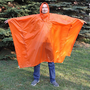 Пончо-тент Splav shell Si/Pu Orange