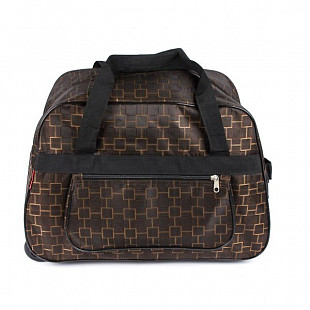Дорожная сумка на колесах Stels 612 dark brown