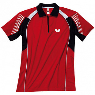 Рубашка теннисная Butterfly Nash red