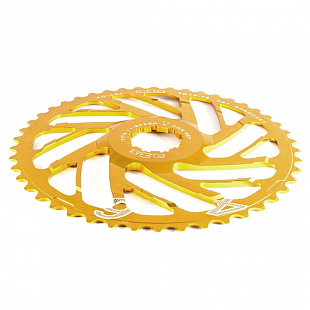 Звезда задняя A2Z для кассеты Shimano 46T gold AD-46T-6