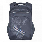 Рюкзак школьный GRIZZLY RG-161-3 /2 dark grey