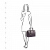Женская сумка Pola 4274 dark grey