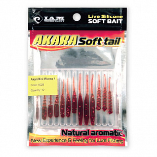 Набор твистеров Akara Mini Worms 1