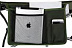 Складная кровать KingCamp Bed Folding Deluxe 8006 Green
