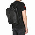 Кожаный рюкзак Polar 9201 black