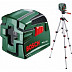 Нивелир лазерный Bosch PCL 10 (проекция: крест, до 10 м, +/- 5 см резьба 1/4) 603008121