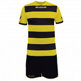 Футбольная форма Givova Rugby KITC42B yellow/black