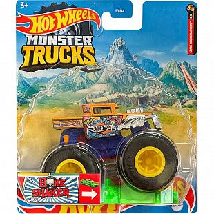 Машинка Hot Wheels Монстр Трак Bone Shaker 73/75 (FYJ44 HCP72) коллекция 2022