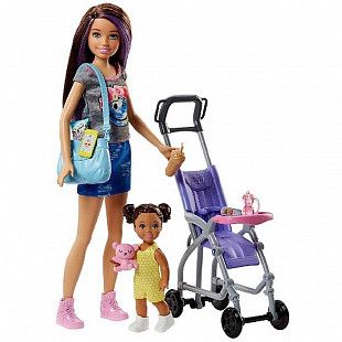 Игровой набор Barbie Няня (FHY97 FJB00)