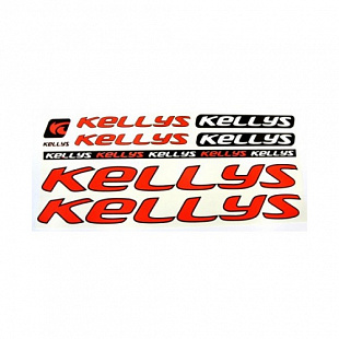 Комплект наклеек Kellys red