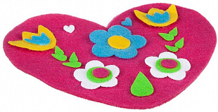 Игрушка из фетра Bondibon Сердечко В лучших традициях! ВВ2203