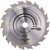 Диск пильный Bosch 150х16 мм 18 зубьев 2608640809