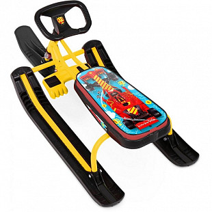Снегокат Nika Тимка спорт 1 Kids F1 ТС1 yellow/black
