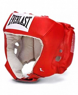 Шлем открытый Everlast USA Boxing 610200U Red