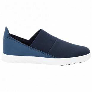 Полуботинки женские Jack Wolfskin Auckland Slipper Low W midnight blue