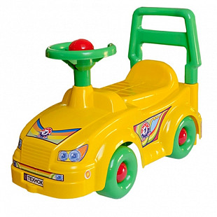 Автомобиль для прогулок ТехноК 2483 yellow
