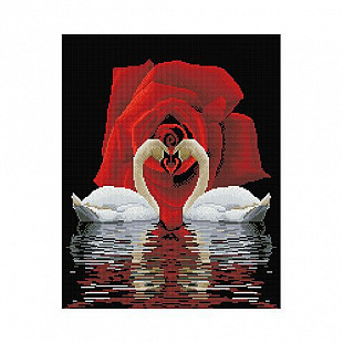 Алмазная мозаика Picasso "Лебединая верность" PD4050040