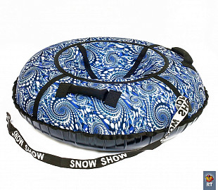 Тюбинг RT Жемчужины 118 см blue/white