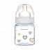 Антиколиковая бутылочка для кормления Canpol babies Easystart NEWBORN BABY с широким горлышком 120 мл., 0+ мес. (35/216_bei) beige