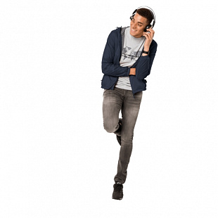 Ветрозащитная летняя куртка мужская Jack Wolfskin Jwp Breather M night blue