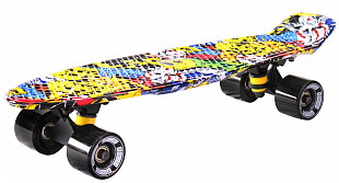 Penny board (пенни борд) Y-Scoo Fishskateboard Print 22 401G-С Cartoon