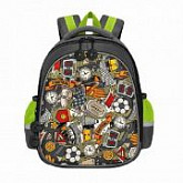 Рюкзак школьный GRIZZLY RAz-087-7 /1 dark grey