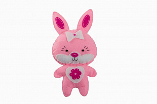 Игрушка из фетра своими руками Дрофа-Медиа Зайка DR-3368