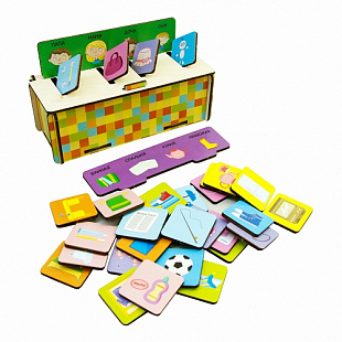 Развивающая игра Мастер игрушек Сортер: Семейка IG0285