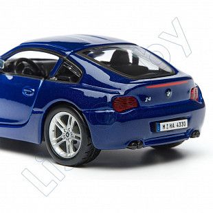 Коллекционная машина Bburago 1:32 BMW Z4 M Coupe (18-43007) blue