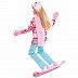 Кукла Barbie You Can Be Anything Сноубордистка (HCN30 HCN32)