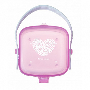Контейнер Canpol babies Для пустышки Pastelove 56/013 Pink