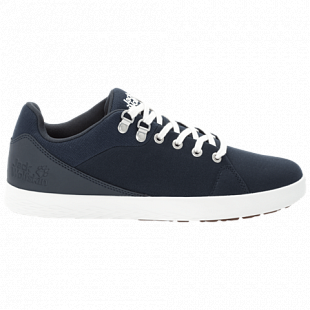 Полуботинки мужские Jack Wolfskin Auckland Ride Low M dark blue / white
