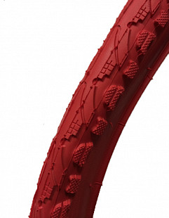 Велопокрышка Kenda 26"х1.95 (50-559) K935 Khan Полуслик 5-524688 Red