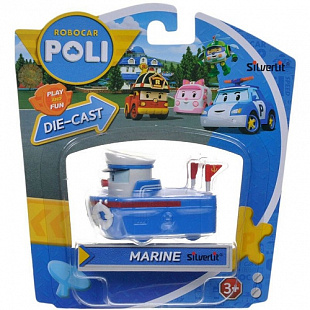Игрушка Robocar Poli Мэрин металлическая машинка 6 см 83258