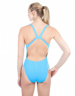 Купальник спортивный женский Mad Wave Lada PBT blue