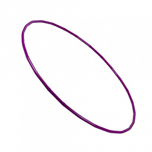 Обруч гимнастический рифленый Alpha Caprice D=900 мм 900 гр 10 шт purple