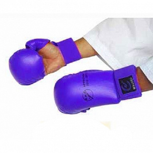 Накладки каратэ Wacoku EKFB121TR blue